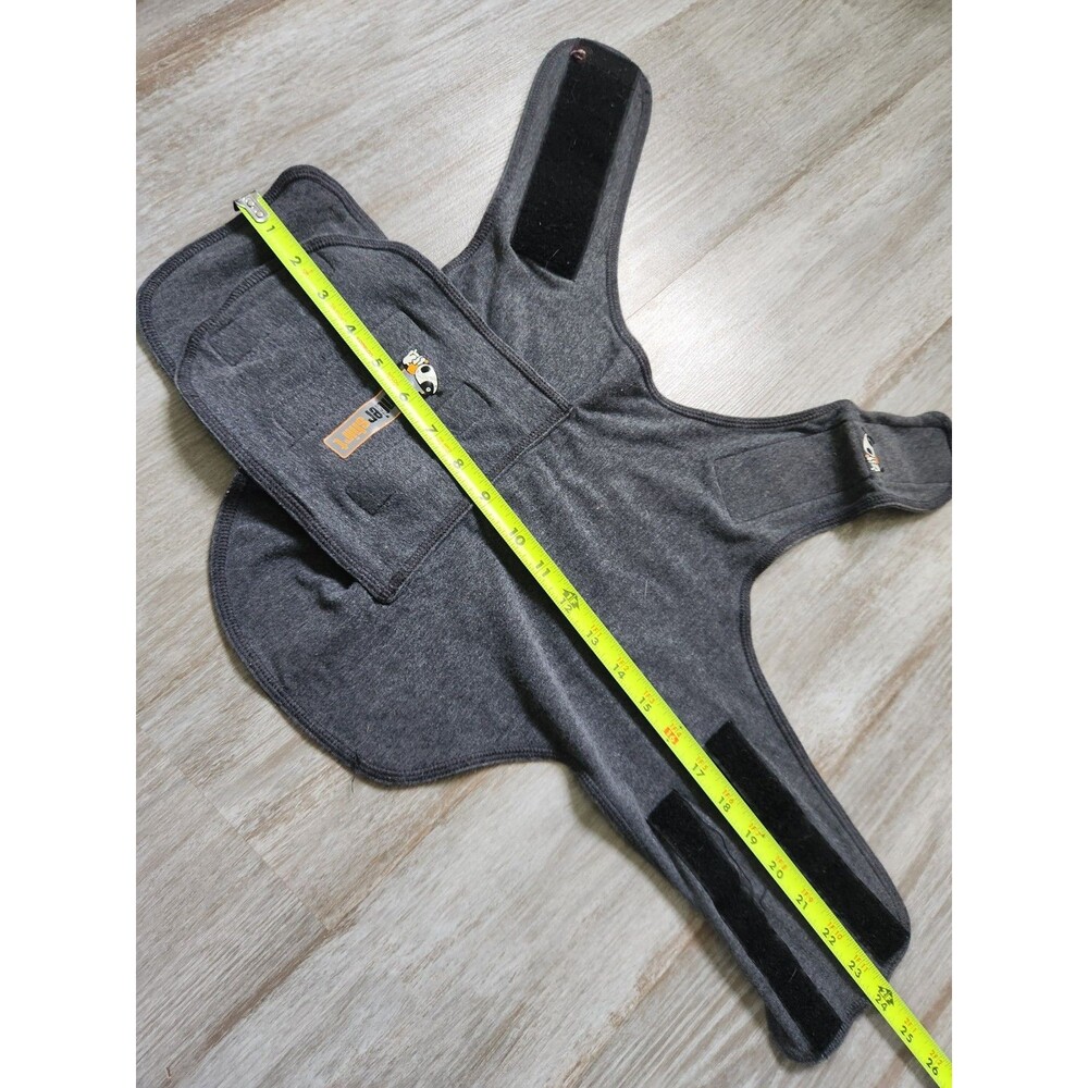 ThunderShirt Dog Anxiety Vest Small Gray Compression Wrap Calming Jacket Pet GUC - Picture 7 of 10